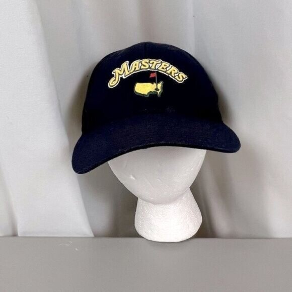 THE MASTERS GOLF BASEBALL HAT BLUE ONE SIZE - Picture 1 of 7